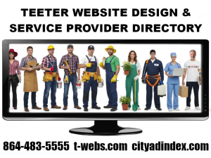 Teeter Website Design